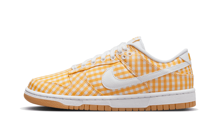 Nike Dunk Low Yellow Gingham