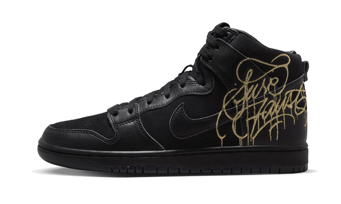 Nike SB Dunk High FAUST Black Gold