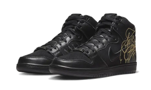 Nike SB Dunk High FAUST Black Gold