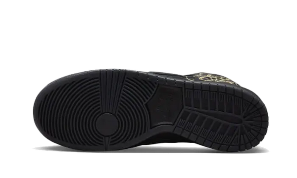 Nike SB Dunk High FAUST Black Gold