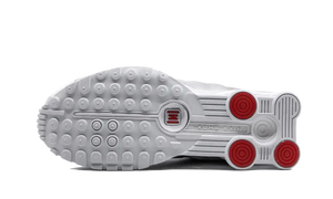 Nike Shox R4 White Metallic Silver