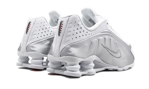 Nike Shox R4 White Metallic Silver