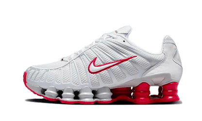 Nike Shox TL Platinum Tint Gym Red