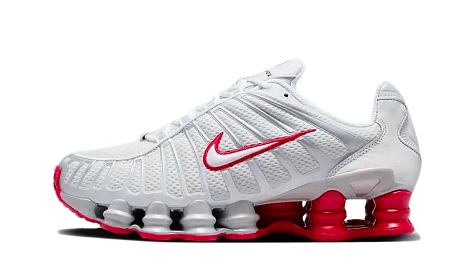 Nike Shox TL Platinum Tint Gym Red