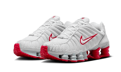 Nike Shox TL Platinum Tint Gym Red