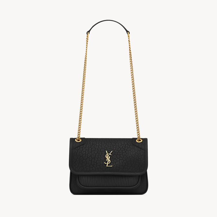 Niki Mini in pelle di agnello martellata