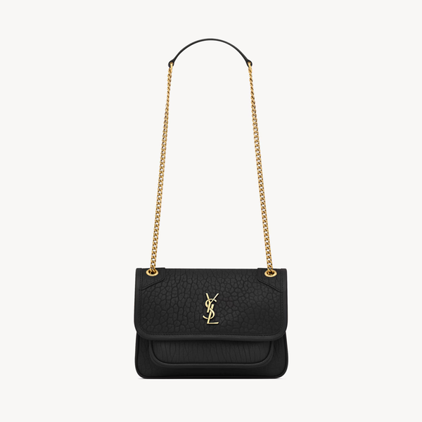 Niki Mini in pelle di agnello martellata