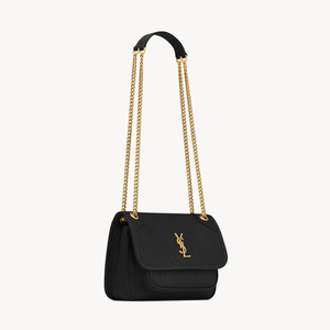 Niki Mini in pelle di agnello martellata