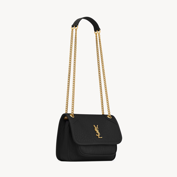 Niki Mini in pelle di agnello martellata