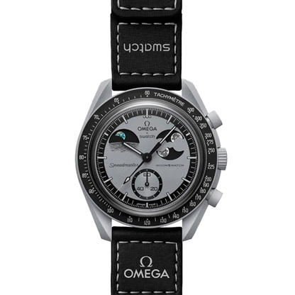 Omega x Swatch Bioceramic Moonswatch Mission To Earthpase