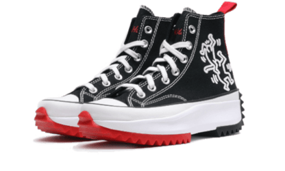 Converse Run Star Hike Hi Keith Haring Black - 171859C