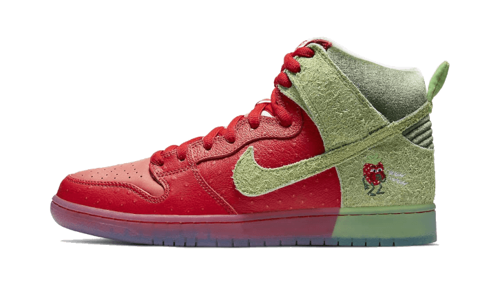 Nike SB Dunk High Pro QS Strawberry Cough - CW7093-600