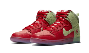 Nike SB Dunk High Pro QS Strawberry Cough - CW7093-600