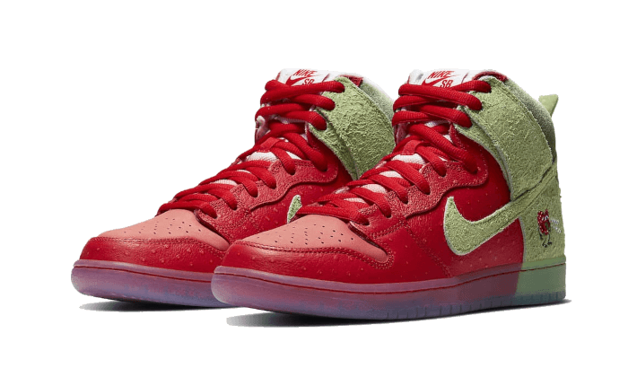 Nike SB Dunk High Pro QS Strawberry Cough - CW7093-600