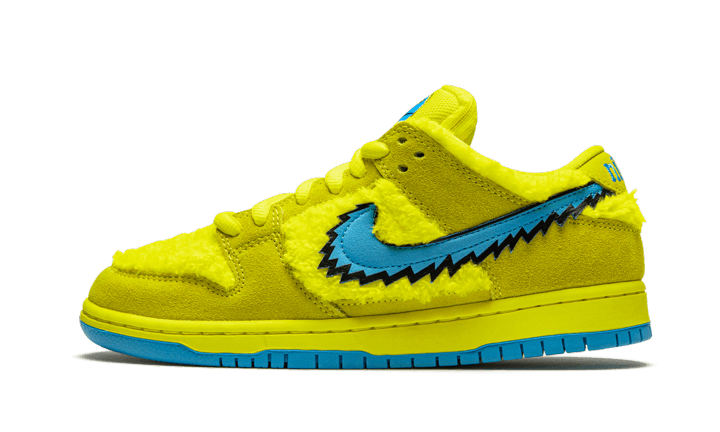 Nike SB Dunk Low Grateful Dead Bears Yellow - CJ5378-700