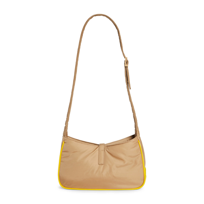 Le 5 à 7 Crossbody Bag Light Cork / Yellow