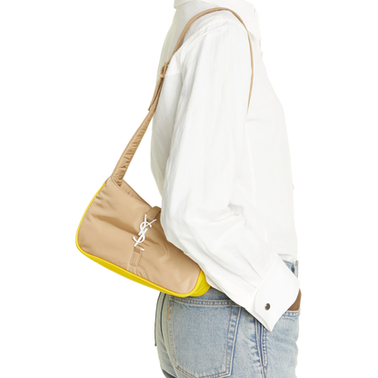 Le 5 à 7 Crossbody Bag Light Cork / Yellow