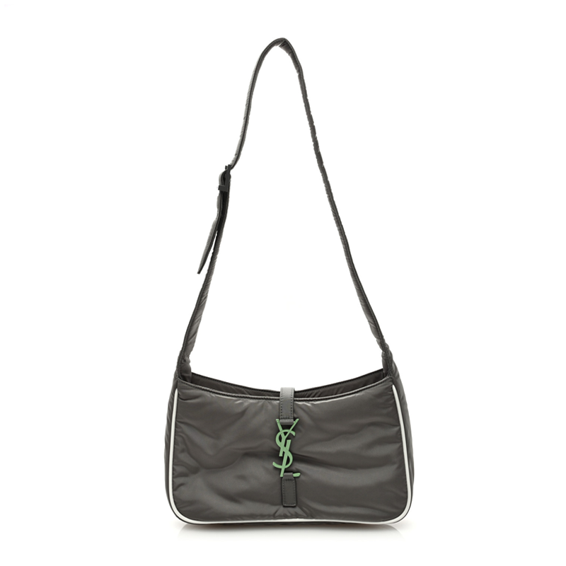 Le 5 à 7 Crossbody Bag Light Grey / Green