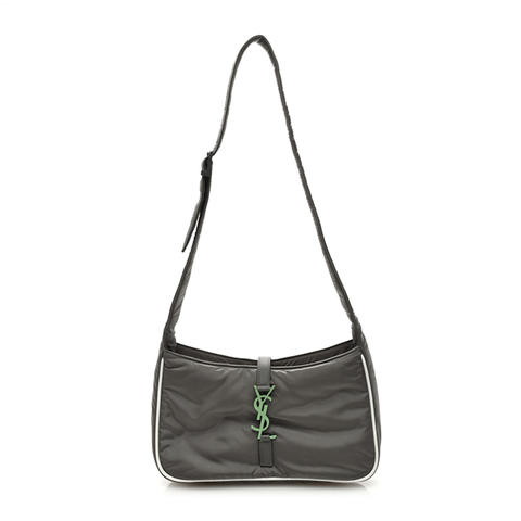 Le 5 à 7 Crossbody Bag Light Grey / Green