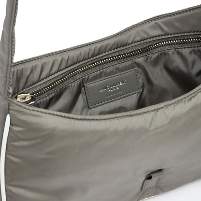 Le 5 à 7 Crossbody Bag Light Grey / Green