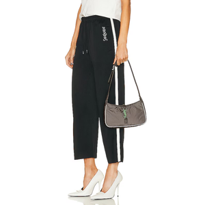Le 5 à 7 Crossbody Bag Gris claro / Verde