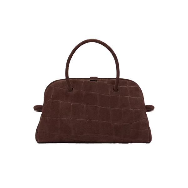 Piccolo Turismo Dark Brown Croco