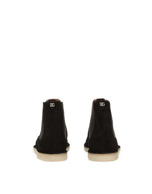 SUEDE ANKLE BOOTS