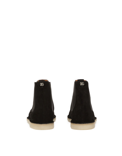 SUEDE ANKLE BOOTS