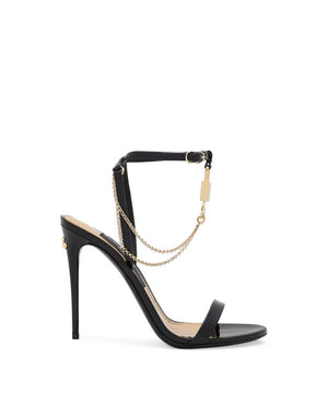 PATENT LEATHER SANDALS