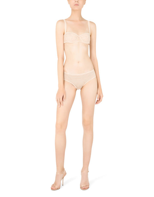 JACQUARD TULLE BRIEFS