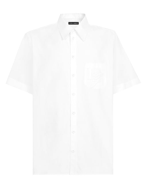 COTTON SHIRT WITH DG EMBROIDERY
