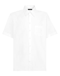 COTTON SHIRT WITH DG EMBROIDERY