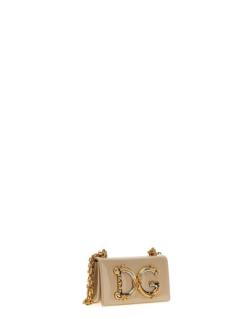 DG AMORE MINIBAG IN CALFSKIN