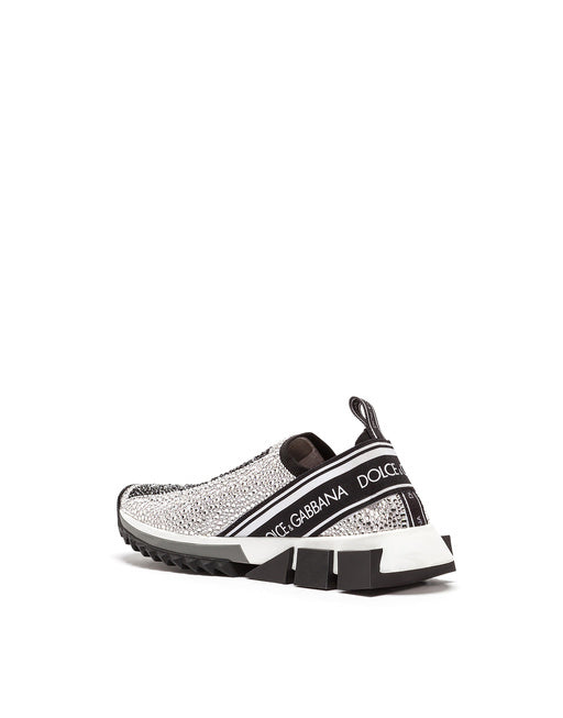 SORRENTO SNEAKERS WITH FUSIBLE CRYSTALS