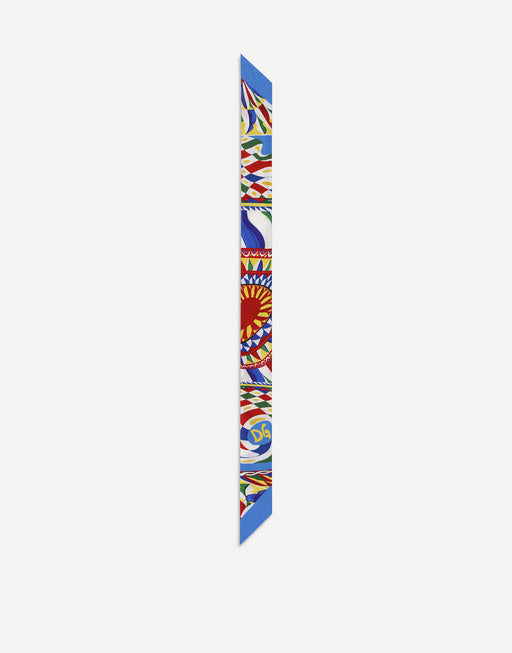 CARRETTO-PRINT TWILL HEADSCARF (6X100)
