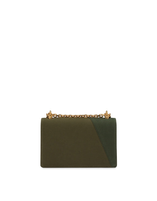 DG GIRLS BAG IN CAMOUFLAGE PATCHWORK