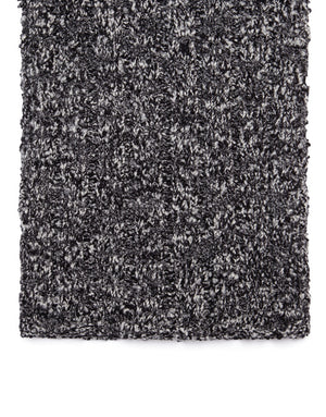 RIBBED WOOL SCARF