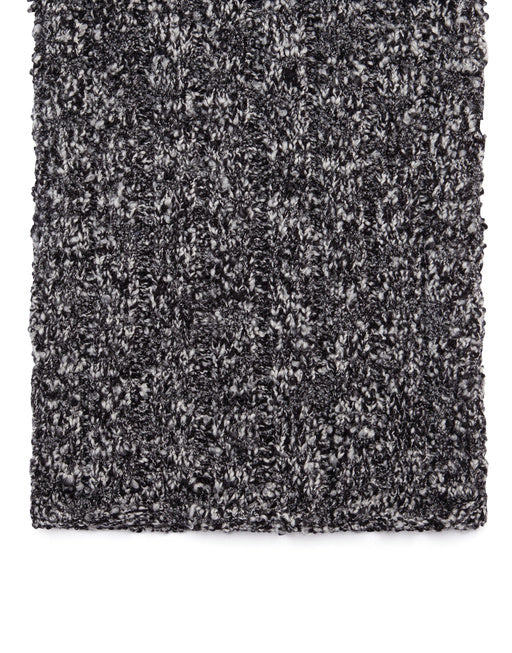RIBBED WOOL SCARF