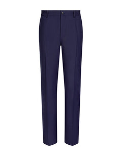 TAILORED STRETCH WOOL PANTS