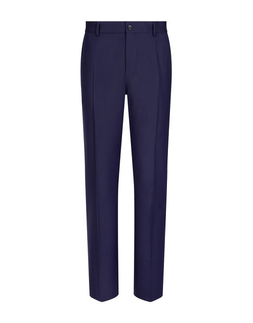 TAILORED STRETCH WOOL PANTS