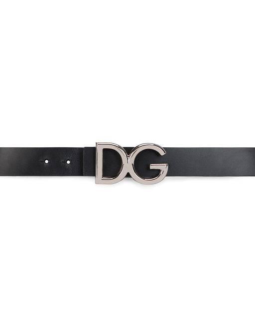 LEATHER BELT WITH DG LOGO