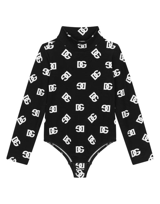 INTERLOCK BABYGROW WITH DG LOGO PRINT