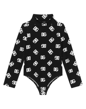 INTERLOCK BABYGROW WITH DG LOGO PRINT