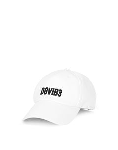 COTTON DRILL BASEBALL CAP WITH DGVIB3 EMBROIDERY