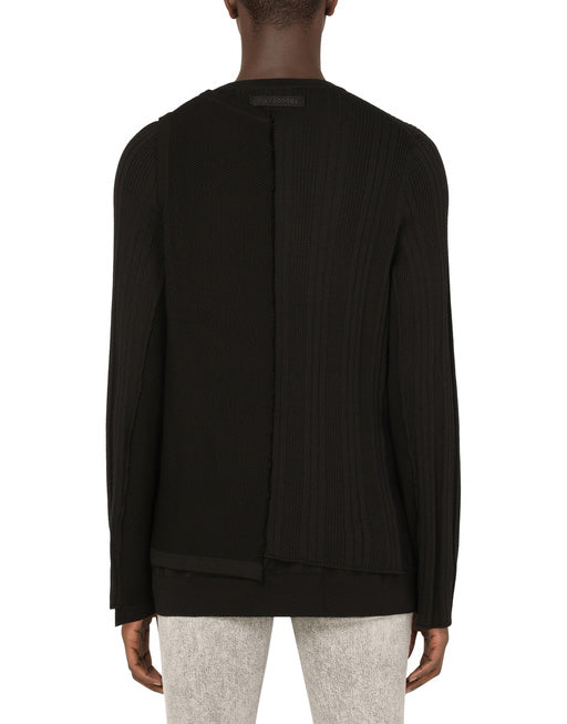 COTTON ROUND-NECK SWEATER