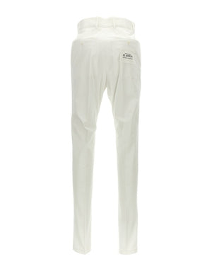 TAILORED STRETCH COTTON PANTS