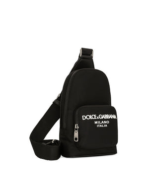 NYLON CROSSBODY BACKPACK