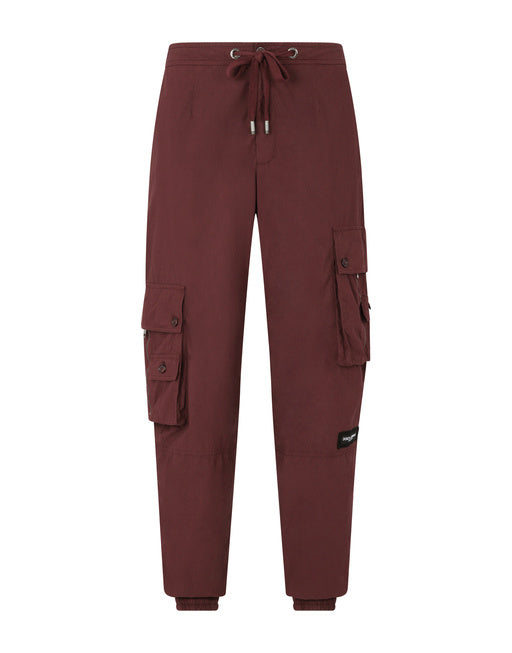 GARMENT-DYED COTTON JOGGING PANTS