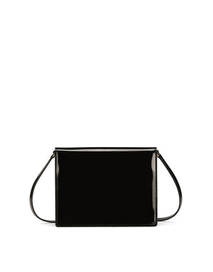PATENT LEATHER DG LOGO BAG CROSSBODY BAG