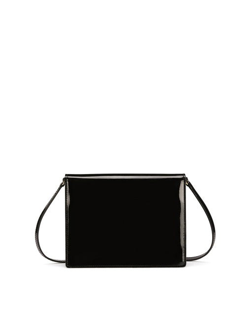PATENT LEATHER DG LOGO BAG CROSSBODY BAG